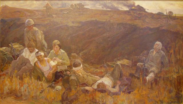 Жигимонт П.И. Под Сталинградом. 1983 Жигимонт П.И. Под Сталинградом. 1983